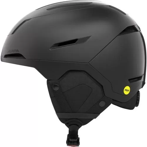 Alpina Versatile Mips Skihelm - black matt